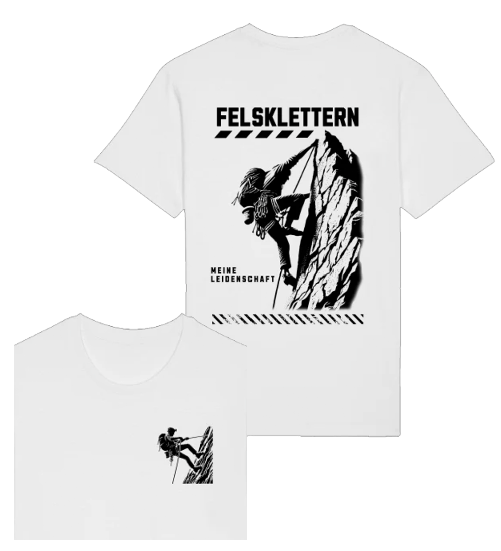 Felsklettern - Unisex Organic Shirt