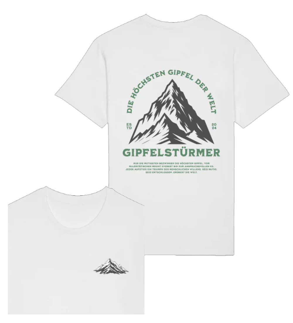 Gipfelstürmer - Unisex Organic Shirt